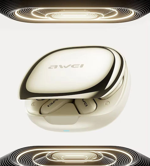 Awei TZ12 Open Ear Bluetooth Handsfree Earphones with Charging Case Black view 4