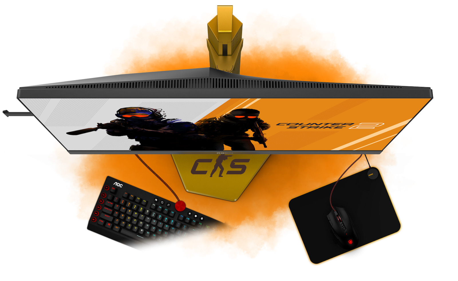 AOC CS24A TN HDR Monitor 24.1" FHD 1920x1080 600Hz view 2