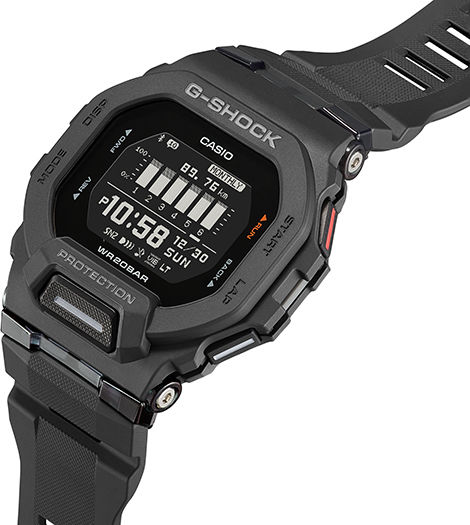 Casio G-Shock GBD-200-1 Waterproof Smartwatch (Black) view 4