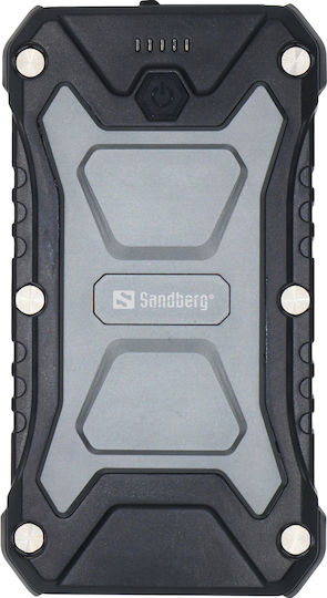 Sandberg Survivor Power Bank 20000mAh 30W with 2 USB-A Ports and USB-C Port Power Delivery / Quick Charge 3.0 Black view 3