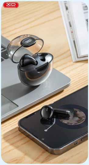 XO X17 Space Warehouse Earbud Bluetooth Handsfree Earphones with Charging Case Black view 2