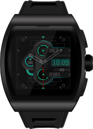Artfone Watch 8 with Heart Rate Monitor (Black) vista 2
