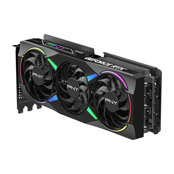 PNY GeForce RTX 5070 Ti 16GB GDDR7 Triple Fan Graphics Card VCG5070T16TFXXPB1 vue 4