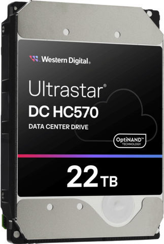 Western Digital Ultrastar DC HC570 22TB HDD Hard Drive 3.5" SATA III 7200rpm with 512MB Cache for Server 0F48155 vue 7