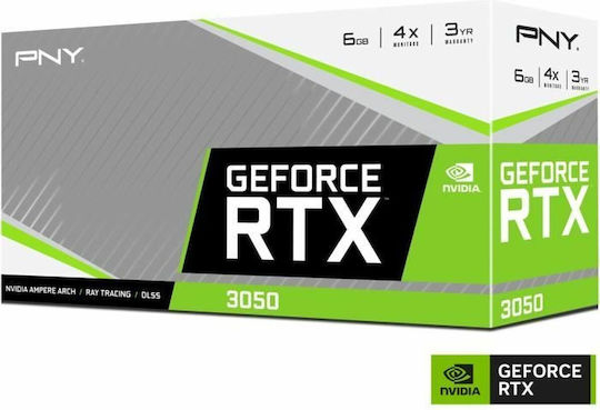 PNY GeForce RTX 3050 6GB GDDR6 Verto Dual Fan Graphics Card vue 5