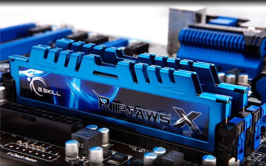 G.Skill RipjawsX DDR3 16GB RAM with 2x8GB Modules and Speed 2400 for Desktop F3-2400C11D-16GXM view 3