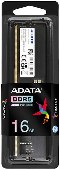 Adata DDR5 with Module 1x16GB and Speed 4800 for Desktop AD5U480016G-S view 6