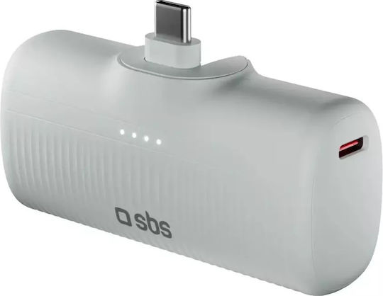 SBS Ecopower 5000mAh 10W Gray view 1