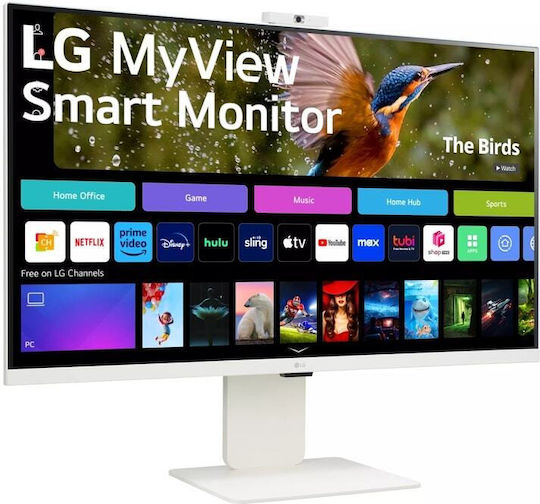 LG MyView 32SR85U-W IPS HDR Smart Monitor 31.5" 4K 3840x2160 with Response Time 5ms GTG view 2