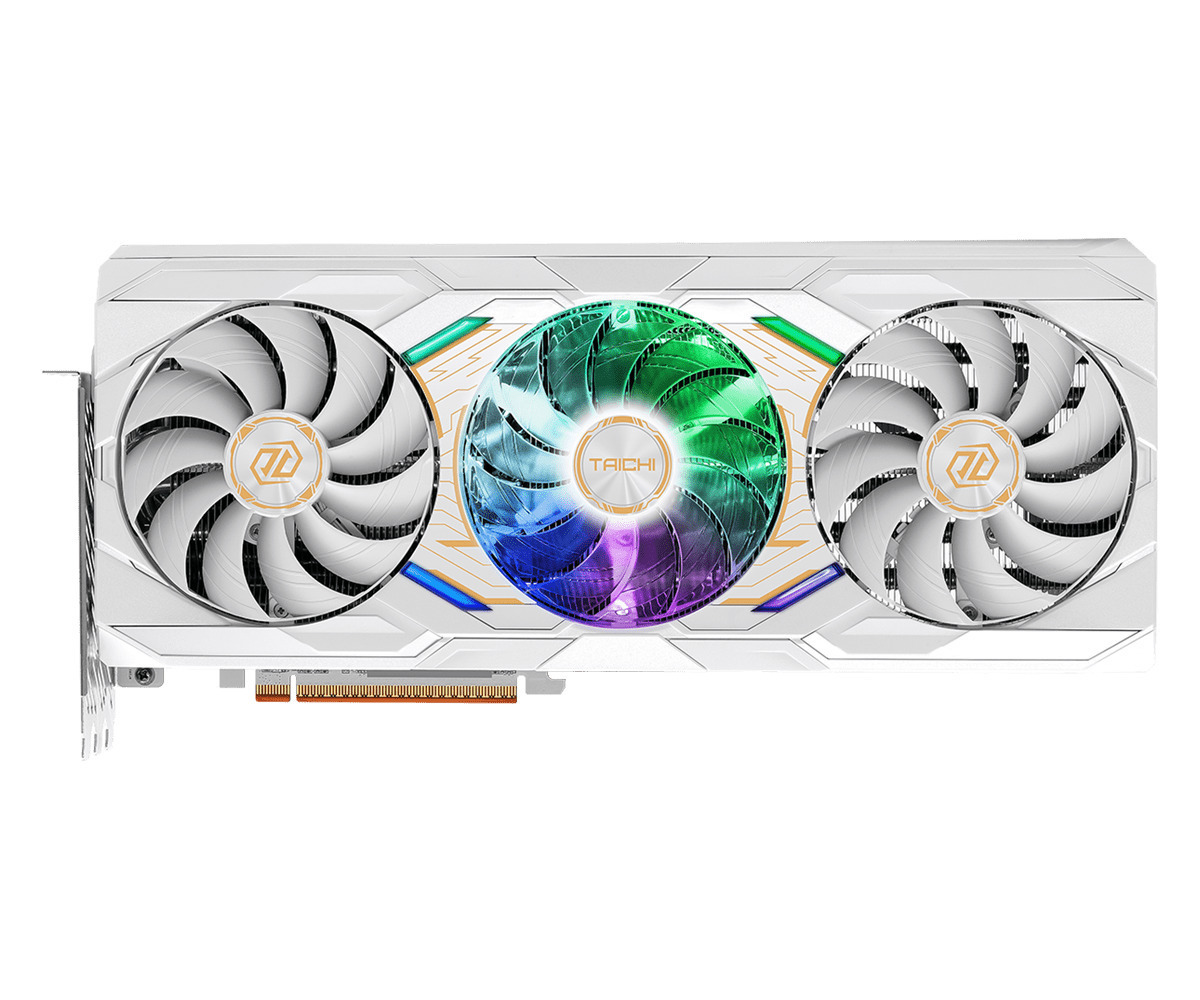 ASRock Radeon RX 9070 XT 16GB GDDR6 Taichi White OC Graphics Card 90-GA5YZZ-00UANZ view 6
