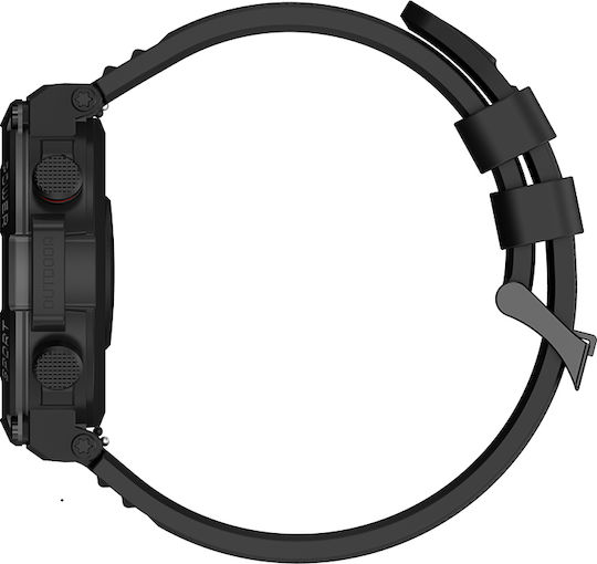 BlackView W50 47mm Smartwatch with Heart Rate Monitor (Black) view 8