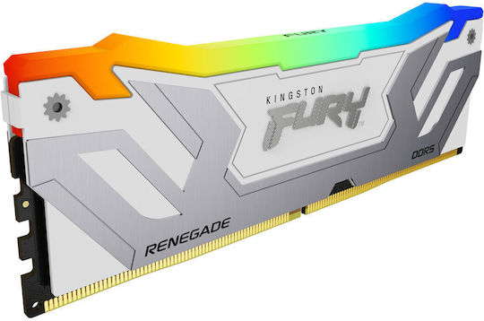 Kingston Fury Renegade RGB DDR5 with Module 1x24GB and Speed 8400 for Desktop KF584CU40RWA-24 view 7