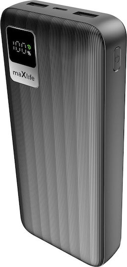 Maxlife MXPB-07 Power Bank 20000mAh Black vista 3