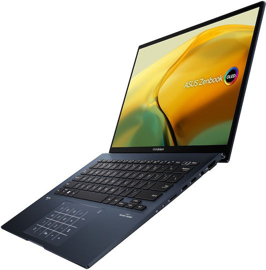 Asus ZenBook 14 UX3402VA-KN590W 14" OLED Touchscreen (i7-13700H/16GB/1TB SSD/W11 Home) Ponder Blue (US Keyboard) view 2