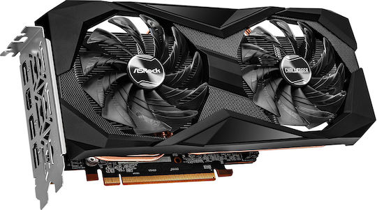 ASRock Radeon RX 6600 8GB GDDR6 Challenger D Graphics Card view 3