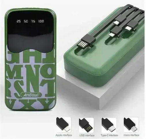 Andowl Q-CD902 Power Bank 40000mAh Black view 2