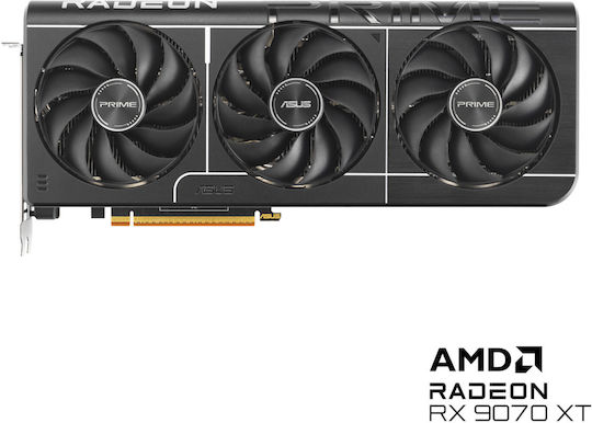 Asus Radeon RX 9070 XT 16GB GDDR6 Prime OC Graphics Card view 2