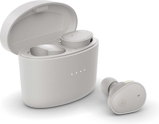 Yamaha TW-E5B In-ear Bluetooth Handsfree Earphones with Sweat Resistance and Charging Case Gray