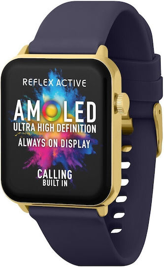 Reflex Active Series 30 36mm Smartwatch with Heart Rate Monitor (Purple) view 1