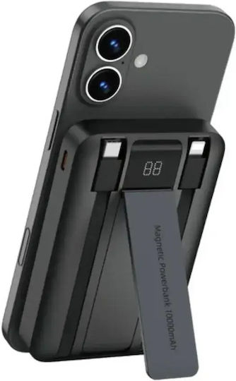 Wiwu P061 MagSafe Power Bank 10000mAh 22.5W Power Delivery Black view 1