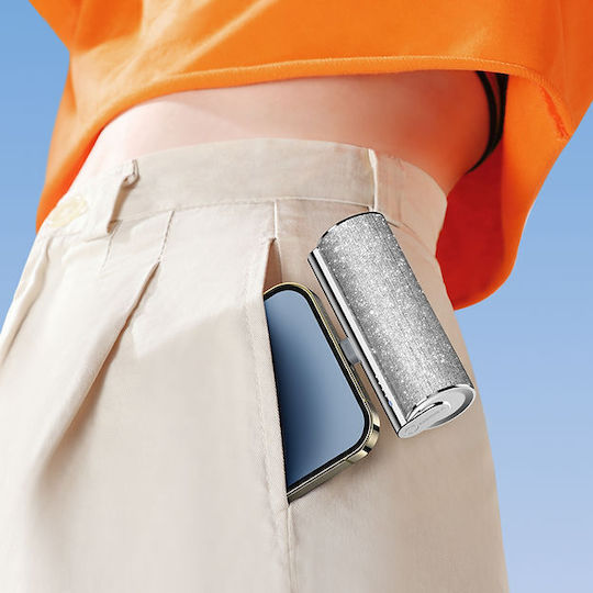 Veger W0573P Power Bank 5000mAh 20W Power Delivery Silver view 9