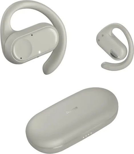 HAMA Spirit Open In-ear Bluetooth Handsfree Earphones with Sweat Resistance Beige vue 3