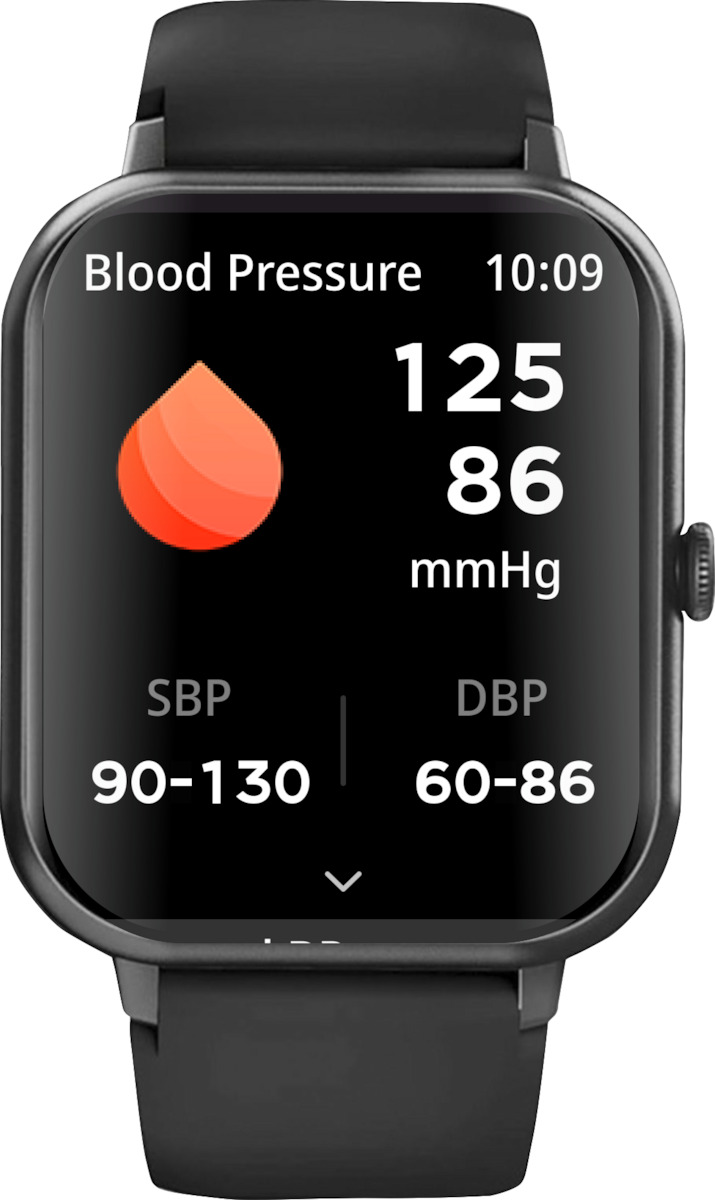 Telefunken Fit Smartwatch with Heart Rate Monitor (Black) view 2