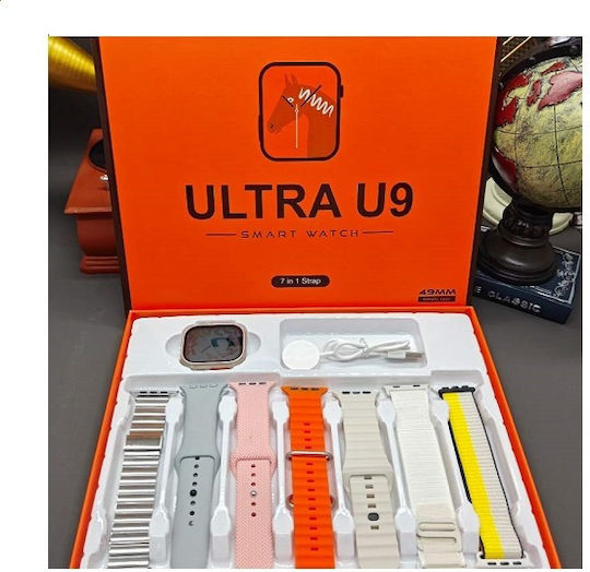 Ultra U9 Smartwatch (Pink) view 2
