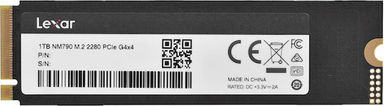 Lexar NM790 SSD 1TB M.2 Type with PCI Express 4.0 Connection PS5 Compatible LNM790X001T-RNNNG vista 6