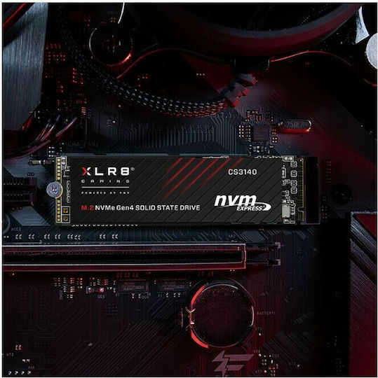 PNY XLR8 CS3140 SSD 4TB M.2 with PCI Express 4.0 Interface PS5 Compatible view 3