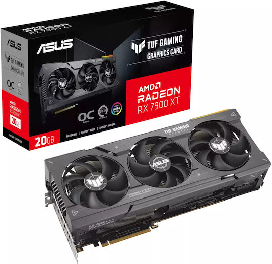 Asus Radeon RX 7900 XT 20GB GDDR6 TUF Gaming OC Graphics Card