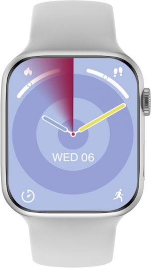 Platinet PSMART29B Smartwatch with Heart Rate Monitor (White) view 2