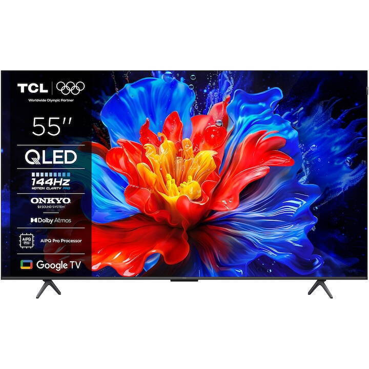 TCL Smart TV 55" 4K UHD QLED 55P81K HDR (2025) view 1