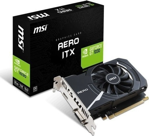 MSI GeForce GT 1030 2GB GDDR5 Graphics Card