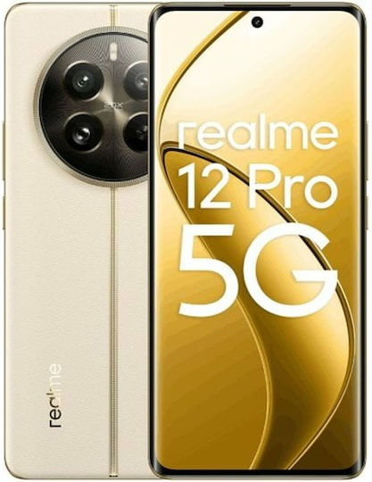 Realme 12 Pro NFC 5G Dual SIM (12GB/256GB) Navigator Beige view 1