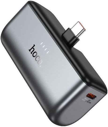 Hoco Q31 USB-C Power Bank 5000mAh Gray view 3