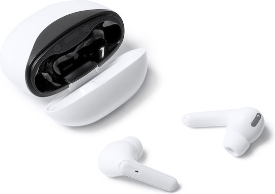 Tacet In-ear Bluetooth Handsfree Earphones with Charging Case White view 2