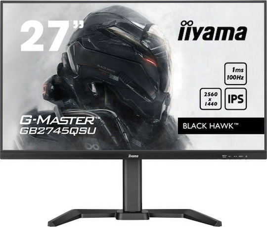 Iiyama G-MASTER GB2745QSU-B2 IPS HDR Gaming Monitor 27" QHD 2560x1440