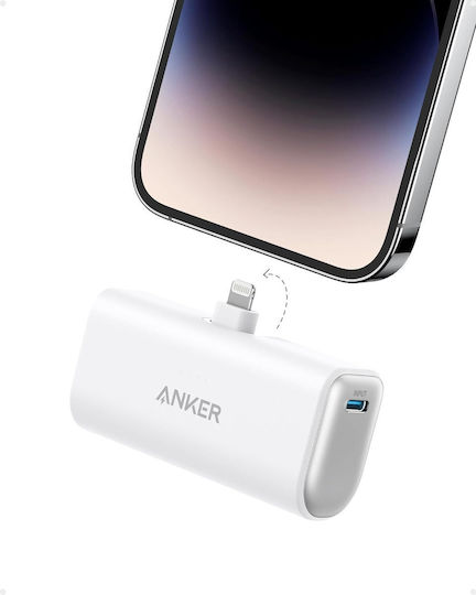 Anker 621 Nano Lightning Power Bank 5000mAh 12W White