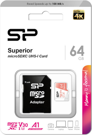 Silicon Power Superior SDXC 64GB Class 10 U3 V30 UHS-I view 4