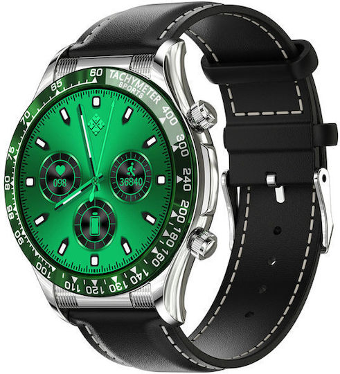 AGBarr Battery Watch with Metal Bracelet view 1