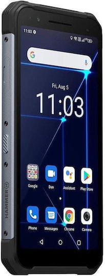Hammer Construction & Watch Plus Dual SIM (6GB/128GB) Resistant Smartphone Silver view 7