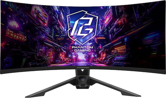 ASRock Phantom Gaming PG34QRT3A Ultrawide VA HDR Curved Gaming Monitor 34" QHD 3440x1440 180Hz