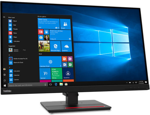 Lenovo ThinkVision T27h-2L IPS Monitor 27" QHD 2560x1440 view 3