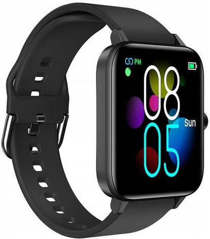 Cubot C7 Stainless Steel Smartwatch with Heart Rate Monitor (Black) view 4
