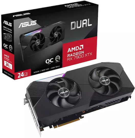 Asus Radeon RX 7900 XTX 24GB GDDR6 Dual OC Edition Graphics Card