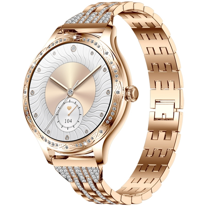 Veltori VT350-1 Smartwatch with Heart Rate Monitor Rose Gold