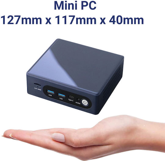 Hushida HSMPC12450 Mini (Core i5-12450H/16GB DDR4/512GB SSD/W11 Pro)