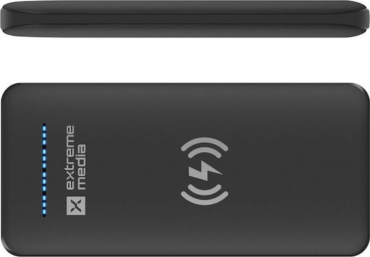 Natec Extreme Media Power Bank 10000mAh with 2 USB-A Ports Black view 3
