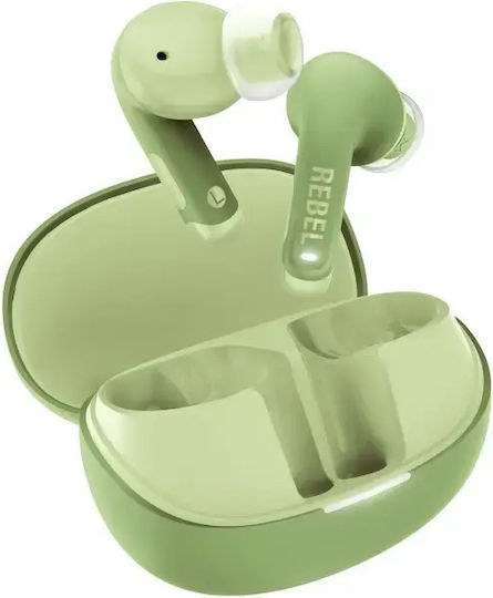 Fresh 'n Rebel Twins Fuse 2 In-ear Bluetooth Handsfree Earphones with Sweat Resistance and Charging Case Green vue 7